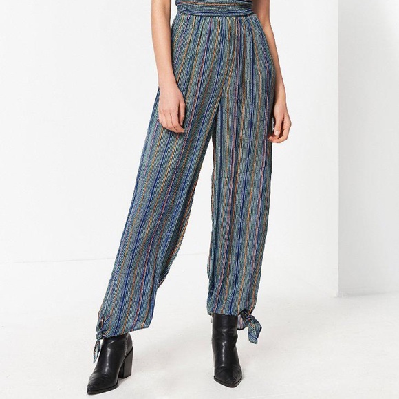 Urban Outfitters Striped Strapless Jumpsuit - Picture 2 of 4